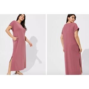 *RTP Torrid Tea Length Rolled Sleeve Tshirt Dress-Size 5